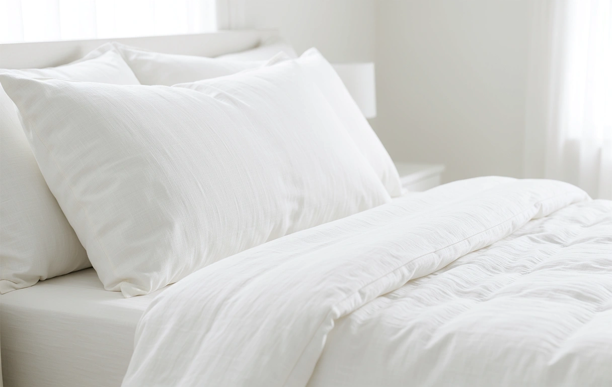 Interior sereno enfocado en el descanso